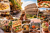 Du hành miền mỹ vị qua những khu phố ẩm thực ở Rome, Ý