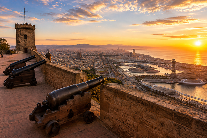 castell de montjuïc tay ban nha 7