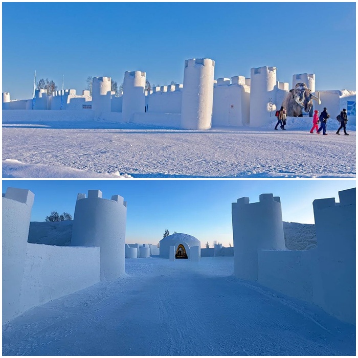 kemi snow castle phan lan 8