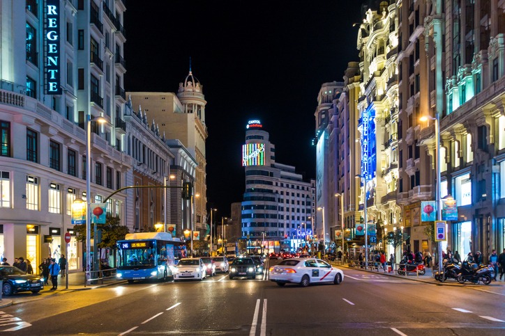 Madrid night