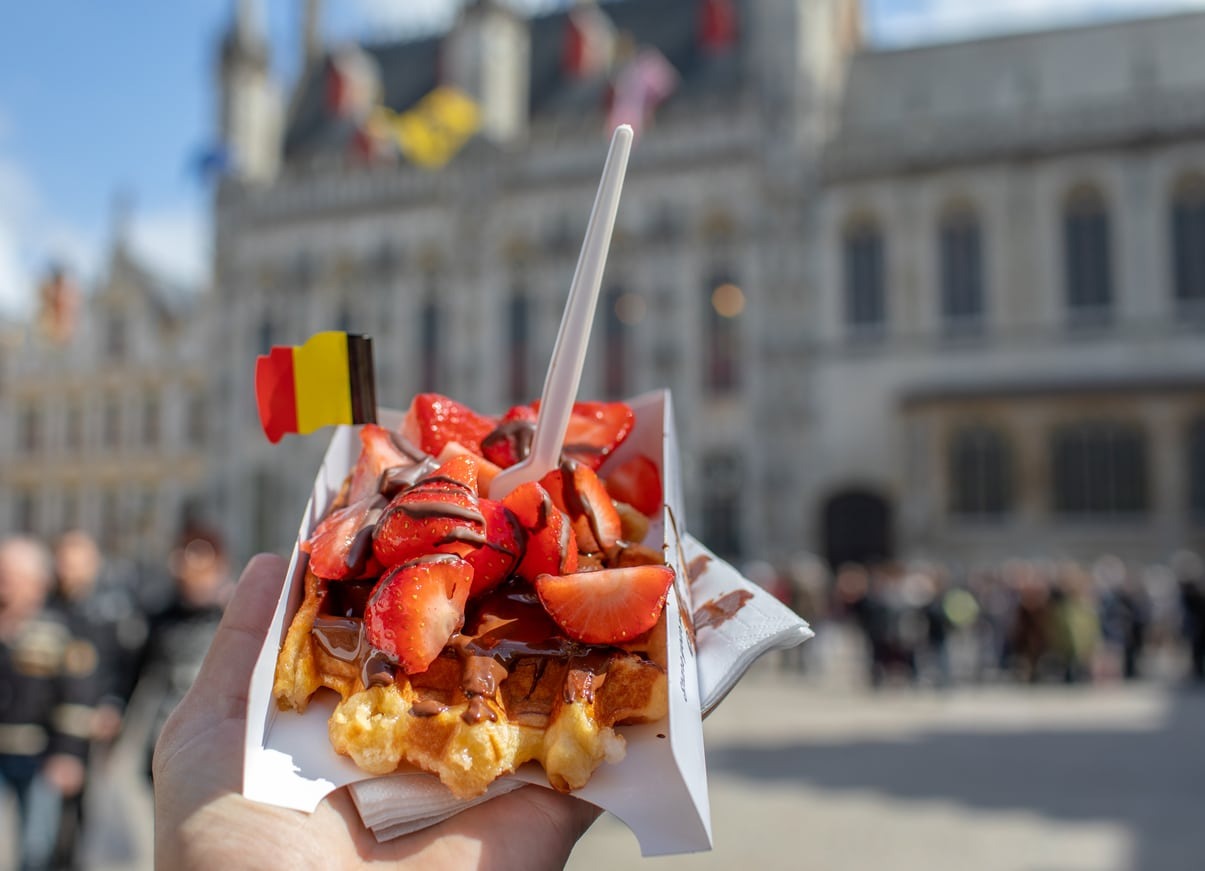 Waffles in Brussels