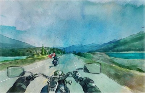 chu du the gioi qua nhung buc tranh mau nuoc tour24h 6