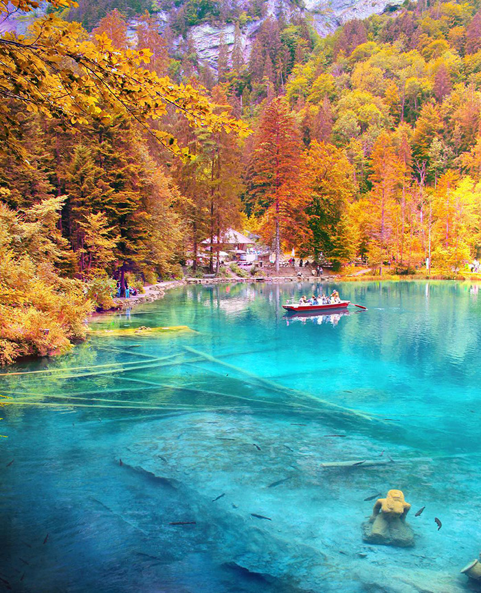 Blausee lake thuy si 1