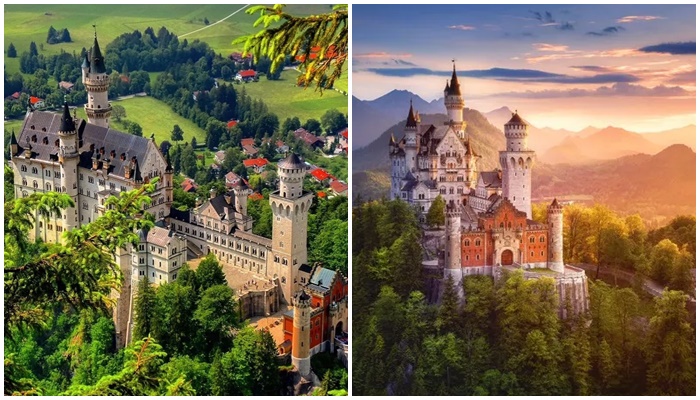 Lâu đài Neuschwanstein - Lâu đài thần tiên trong truyện cổ tích của ...