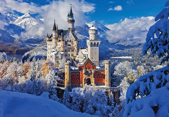 Lâu đài Neuschwanstein - Lâu đài thần tiên trong truyện cổ tích của ...