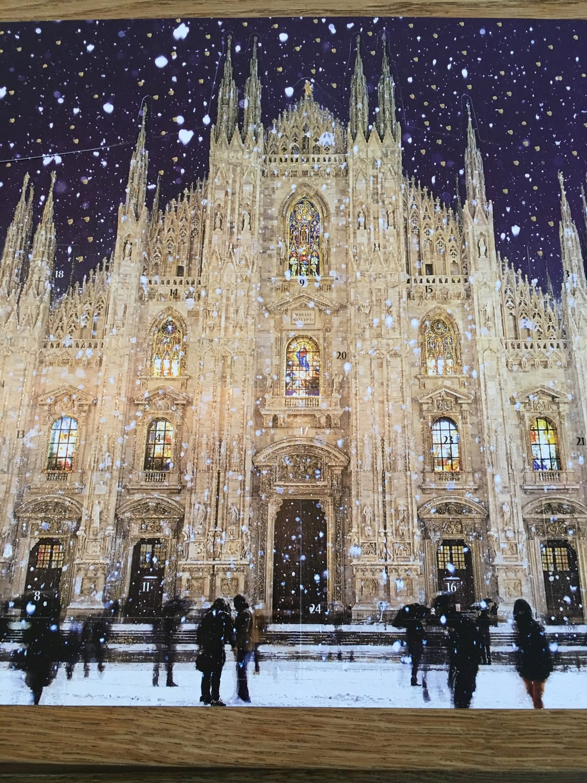 nhà thờ lớn Milan mùa đông
